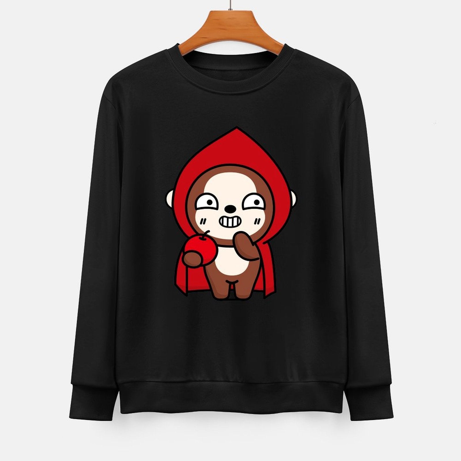 Front Patterned Long Sleeve TopActiveLine Batch-Printed